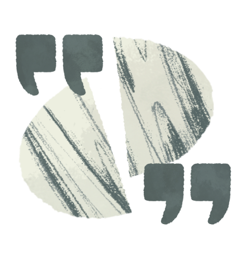 Three grey arrows form a circle around a grey circle, a grey half-circle, and a grey oval with stripes. 